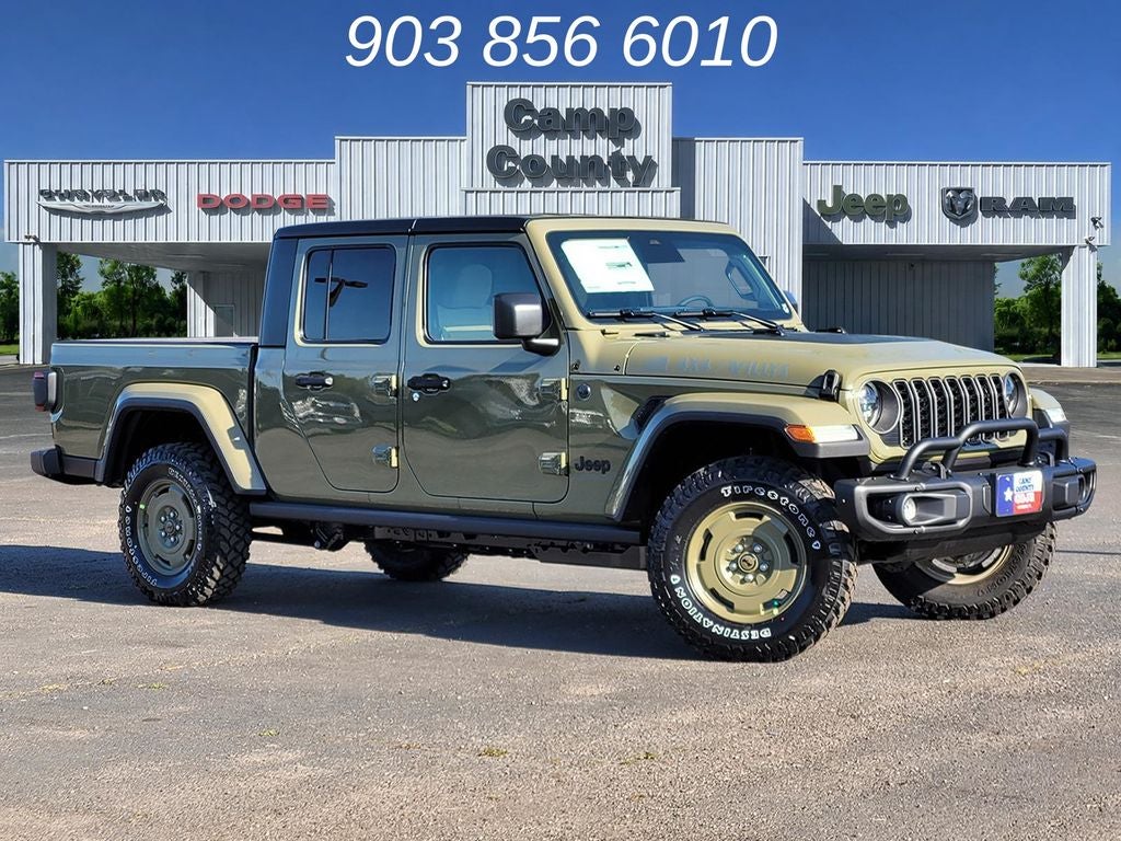 2026 Jeep Gladiator Willys 41 in 41 — front three-quarter view