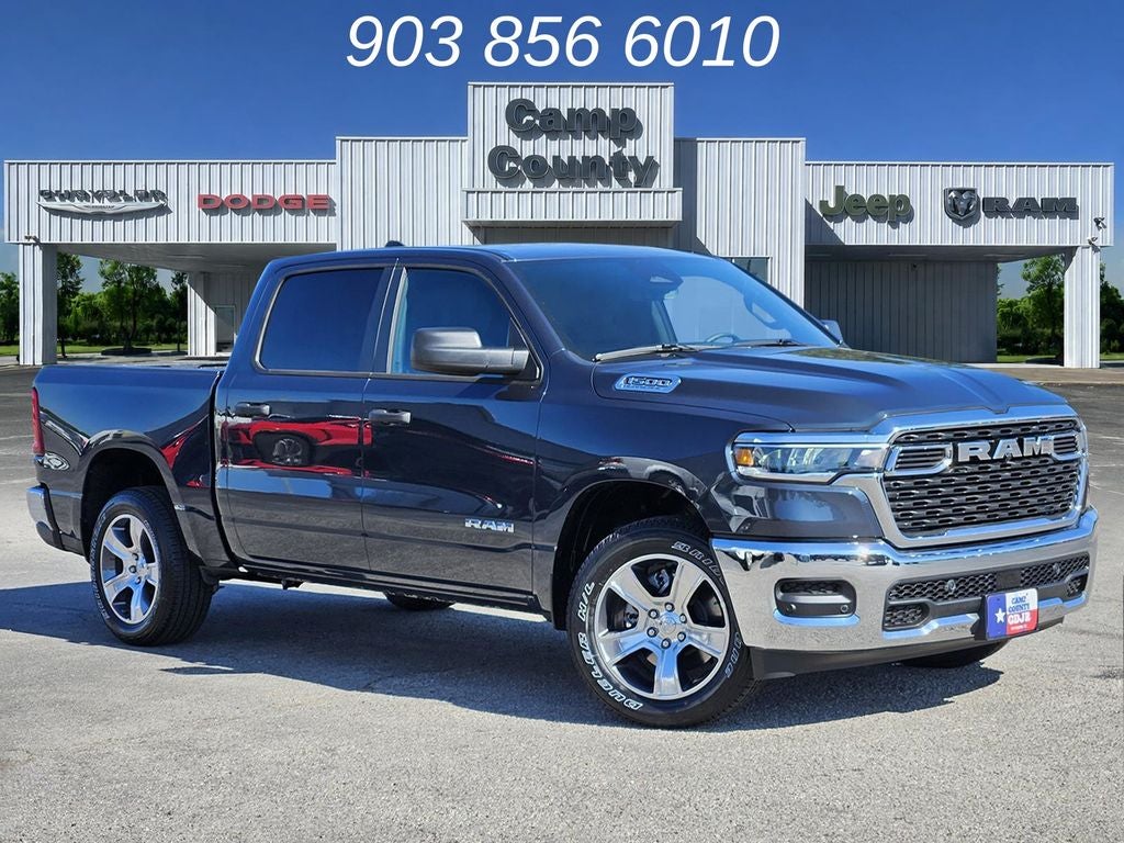 2026 RAM 1500 Tradesman in Forged Blue Metallic — front three-quarter view