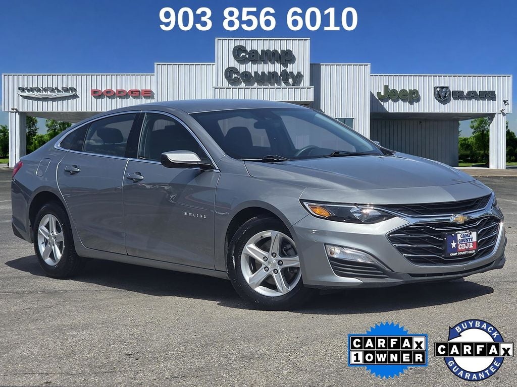 2025 Chevrolet Malibu LS 1LS in Sterling Gray Metallic — front three-quarter view