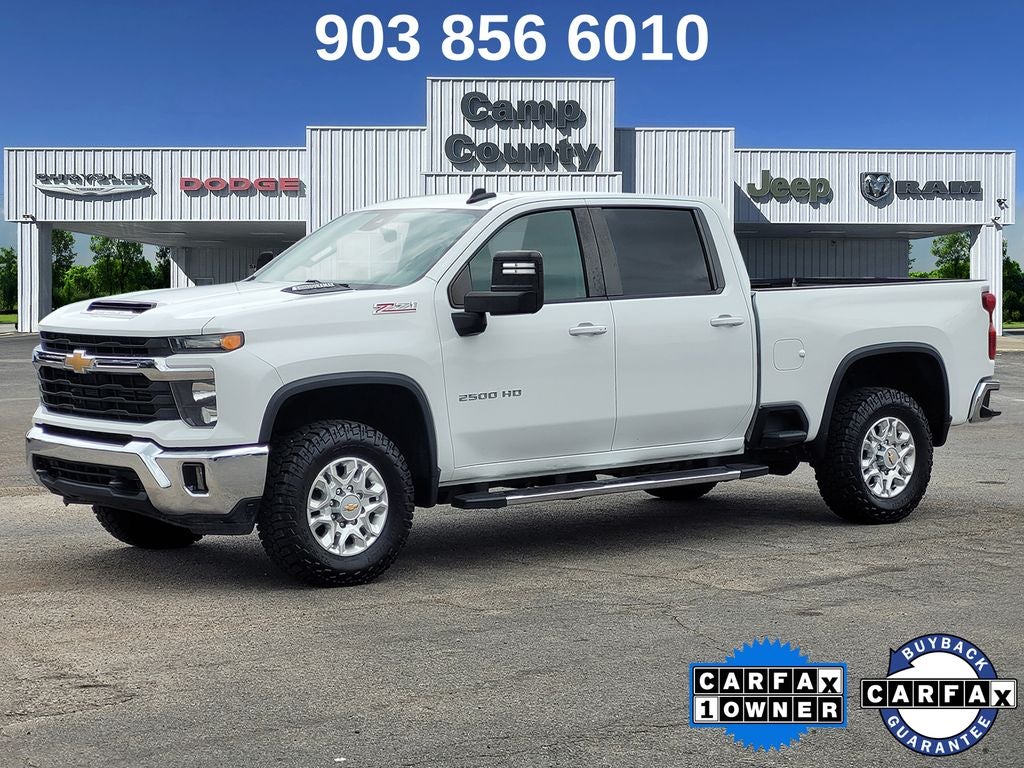 2024 Chevrolet Silverado 2500HD — rear three-quarter view