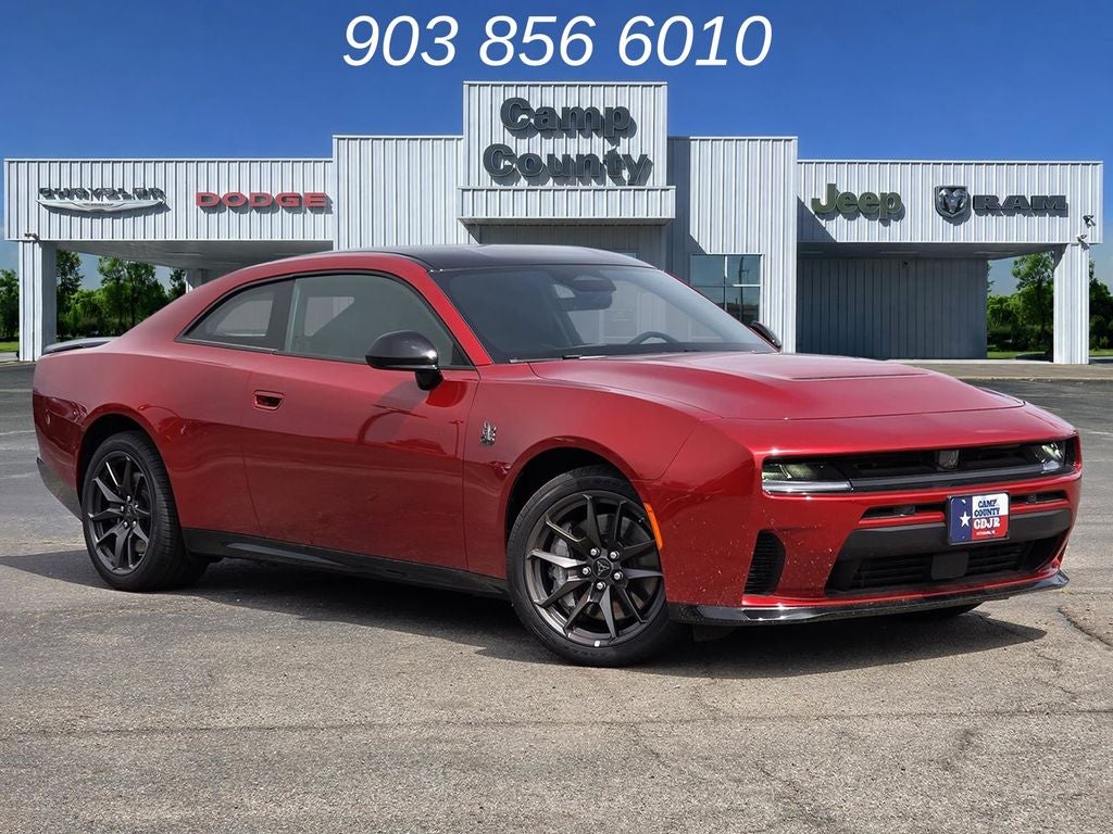 2026 Dodge Charger Scat Pack in Redeye — front three-quarter view