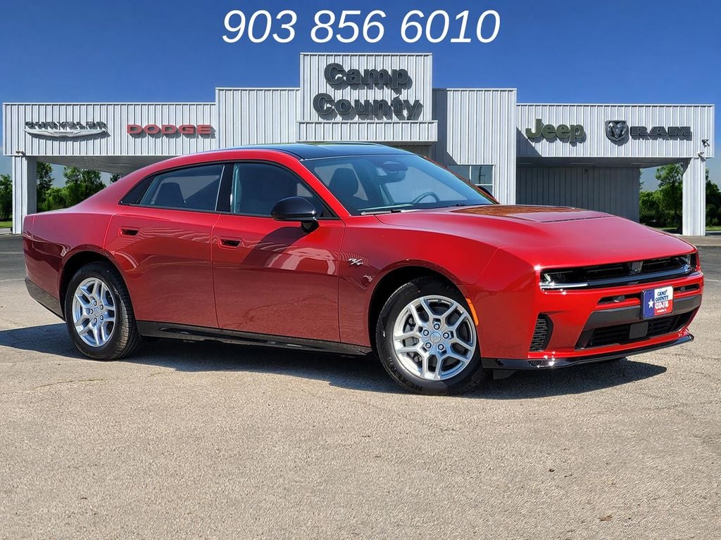 2026 Dodge Charger R/T in Redeye — front three-quarter view