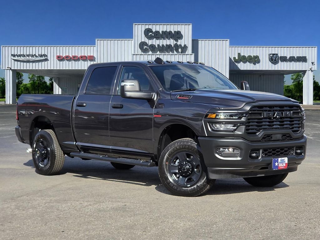 2026 RAM 3500 Tradesman in Granite Crystal Metallic Clearcoat — front three-quarter view