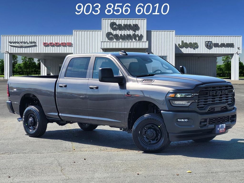 2026 RAM 2500 Tradesman in Granite Crystal Metallic Clearcoat — front three-quarter view