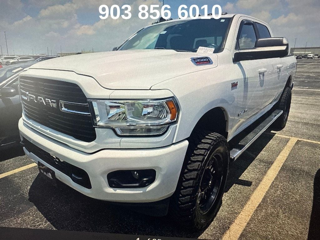 2019 RAM 2500 Big Horn in Bright White Clearcoat — front three-quarter view