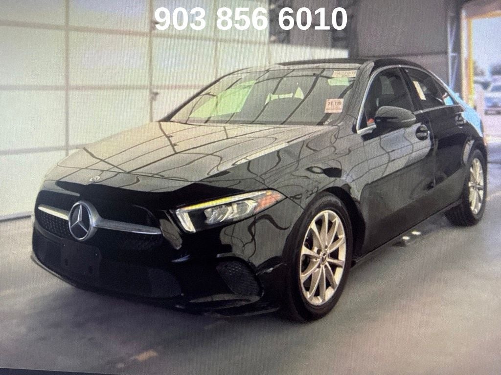 2020 Mercedes-Benz A-Class A 220 in Black — front three-quarter view